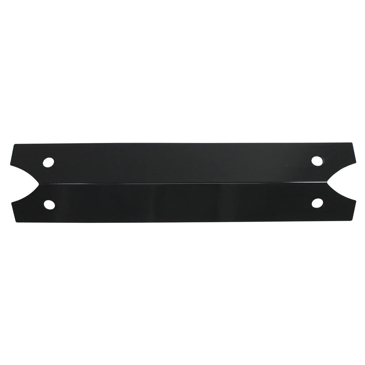 2-Pack BBQ Grill Heat Shield Plate Tent Replacement Parts for Charmglow 810-7600-S - appropriate Barbeque Porcelain Steel Flame Tamer, Flavorizer Bar, Vaporizer Bar, Burner shield 17 3/4"