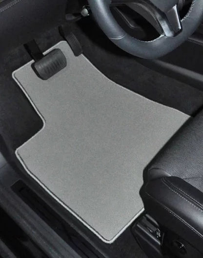 GGBAILEY  Highlander Grey Classic Carpet Car Mats / Floor Mats, Custom Fit for 2014, 2015, 2016, 2017, 2018, 2019 - Small Trunk / Cargo Mat