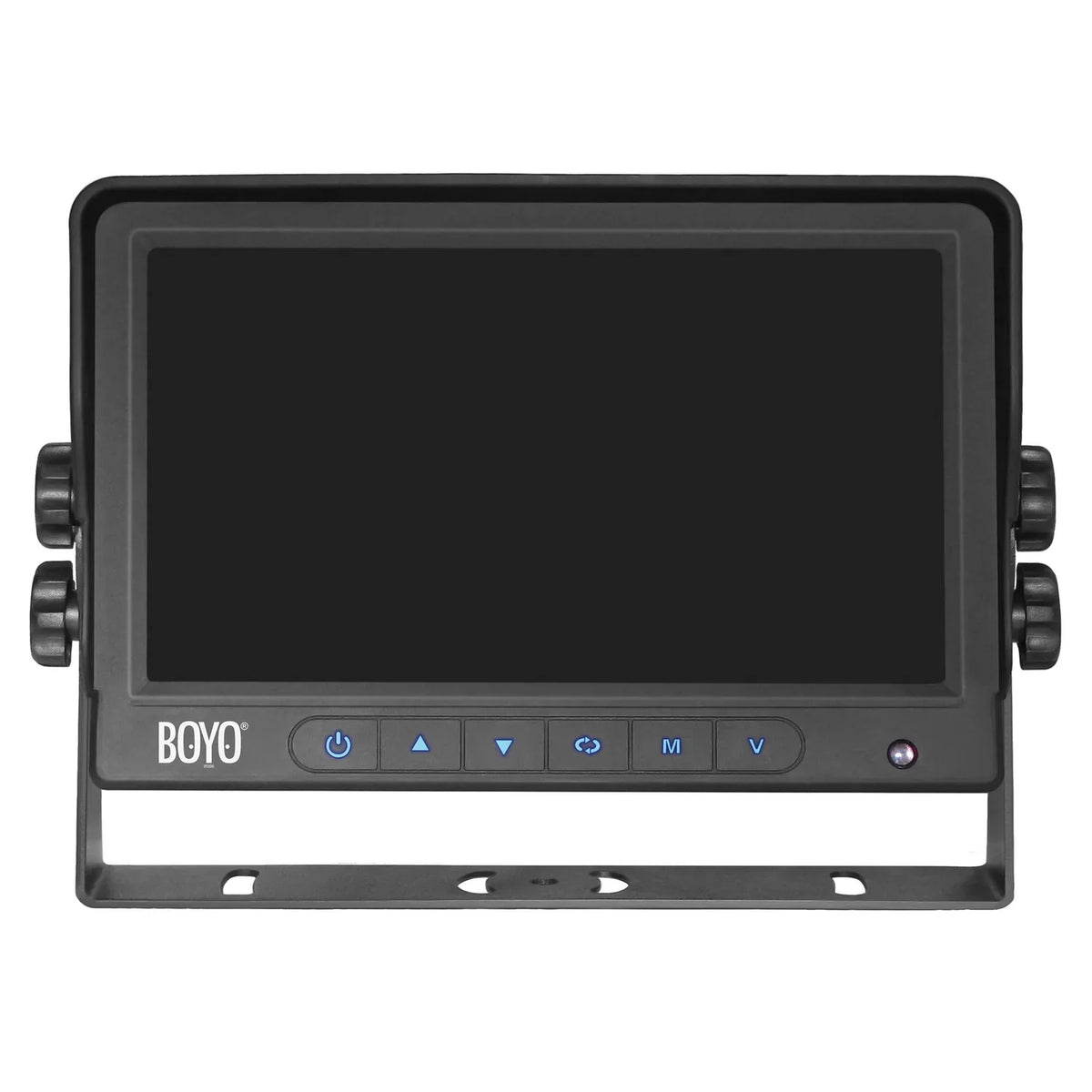 4-Channel AHD Monitor and 4-Camera System with Intelligent Detection and Warning Alert, VTC700AI-4. BOYO Vision VTC700AI-4 7-In