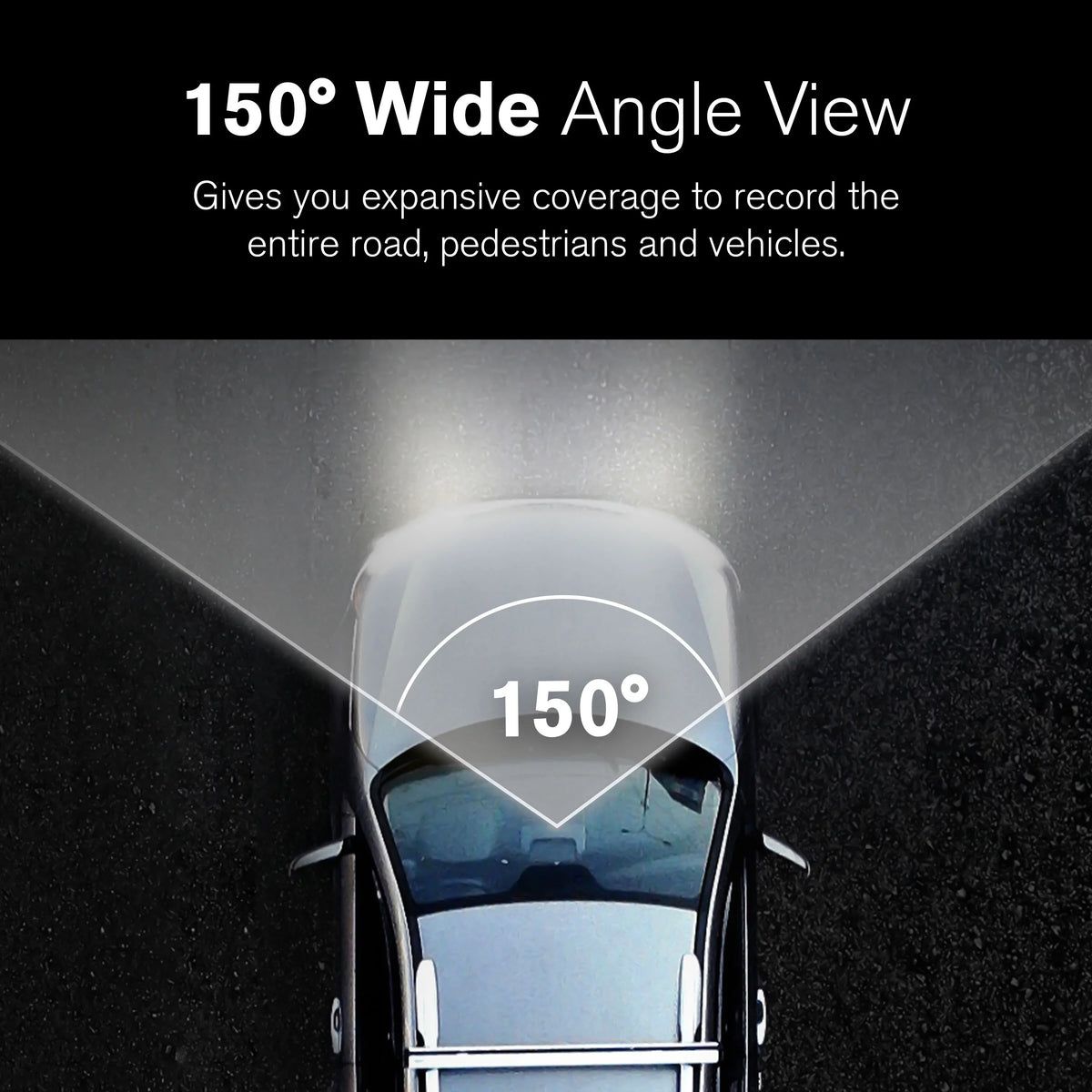 G-Sensor Technology with Park and Record Mode. Yada 4K Roadcam Pro GPS with App, 150 Degree Wide Angle Lense, 3" LCD Screen, UHD Resolution High Dynamic Range for Day/Night
