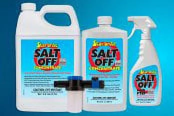 with Applicator - Perfect for Outboard Motor Flush & Washing Salt Deposits Away (094000). STAR BRITE Salt Off Concentrate Kit - Ultimate ship Salt Remover & Marine Engine Flush - 32 OZ