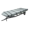 Unique Bargains 1 Set 12"-14"x56" Jon ship wrap 210D Polyester Air Vents Waterproof Sunshine Resist ship protector Gray
