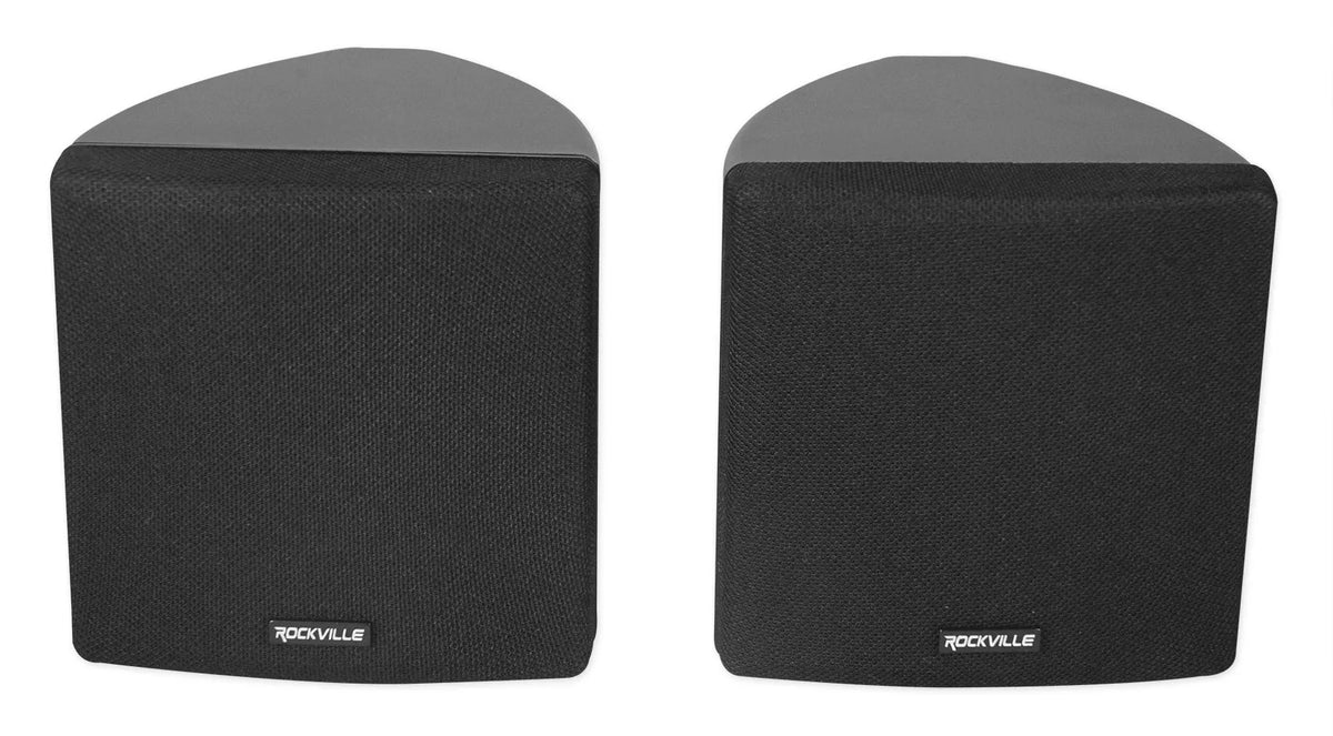 6-Zone Amp+(6) 3.5" Black Cube+(2) JBL Pendant+Ceiling Speakers for Office/Hotel