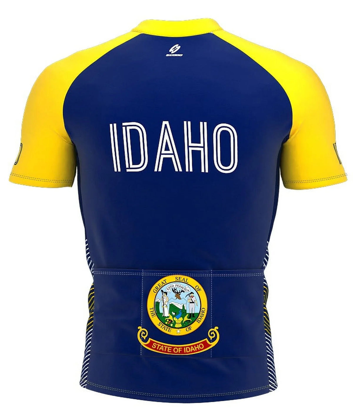 Idaho Bike Short Sleeve Cycling Jersey  for Men - Size XS