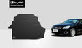 ToughPRO - Trunk Mat suitable with  Camry - All climate Heavy Duty (Made in USA) - Black Rubber - 2008
