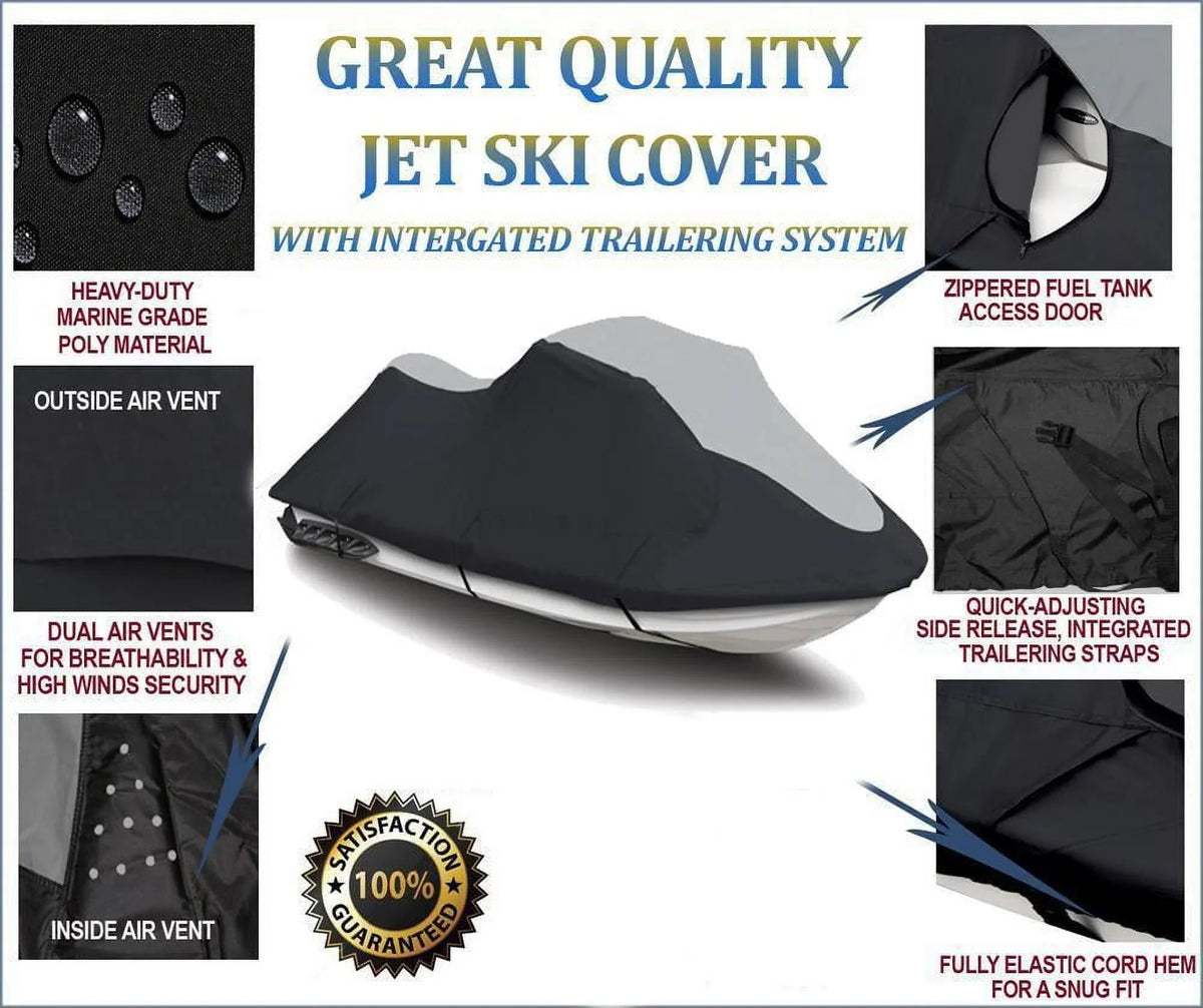 SUPER HEAVY-DUTY PWC 600D JET SKI shield suitable for Polaris Pro 785 Limited 2001 1-2 Seater