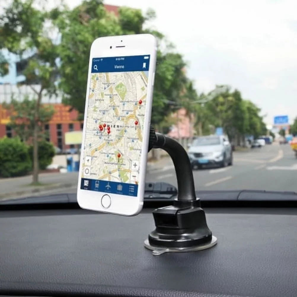 Holder Magnetic Car Mount Dash Windshield Gooseneck N7Q for Nubia Red Magic 3 / 3S - OnePlus 6, 6T, 7T, 7 Pro -  Phone 2 - RED Hydrogen One -  Galaxy Sky S9 Plus, S8 Plus S7