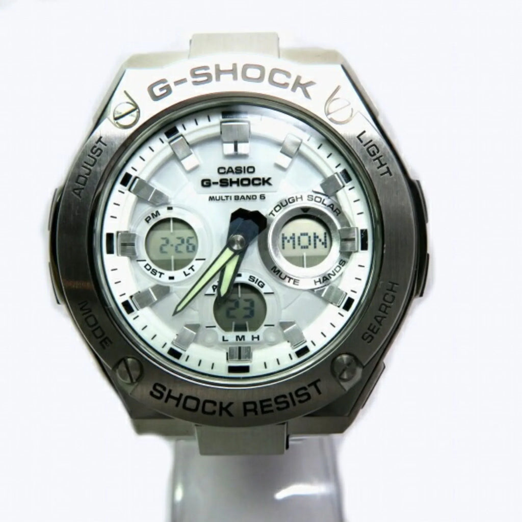 Pre-Owned Casio G-Shock Multiband 6 GST-W110D-7AJF Radio Solar Watch Men's (Good)