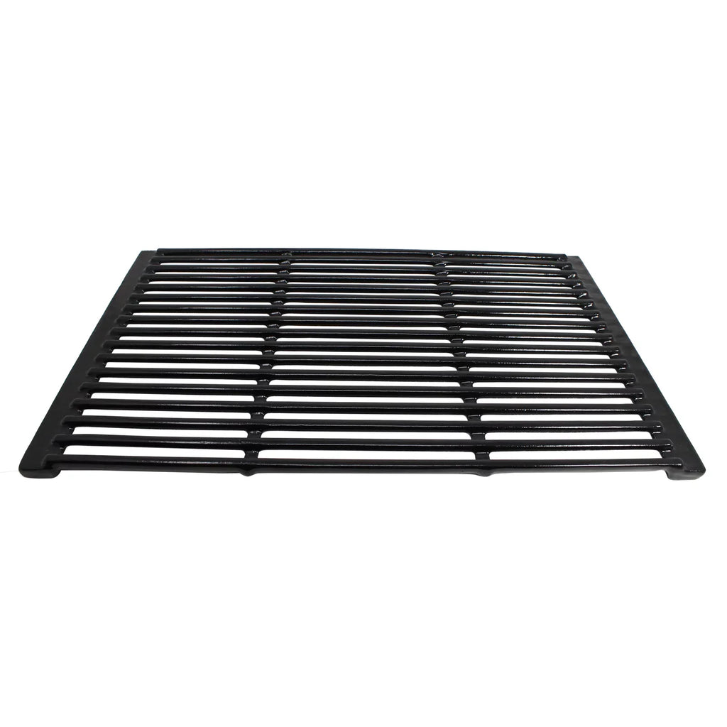 2 BBQ Grill Cooking Grates & 3 Heat Shield Plate Tent Replacement Parts for Charmglow 810-7440-S - appropriate Barbeque Porcelain Enameled Cast Iron Grid 19" & Flame Tamer, Flavorizer Bar