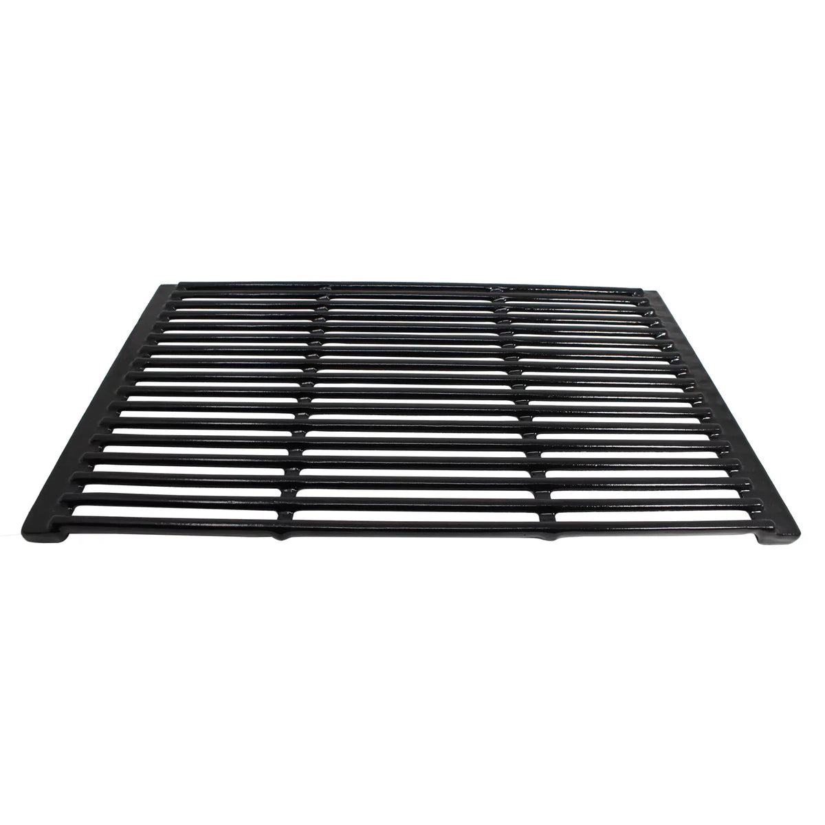 2 BBQ Grill Cooking Grates & 3 Heat Shield Plate Tent Replacement Parts for Charmglow 810-7440-S - appropriate Barbeque Porcelain Enameled Cast Iron Grid 19" & Flame Tamer, Flavorizer Bar