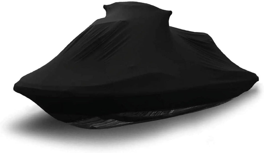 Indoor Jet Ski shield for Yamaha Wave Runner VXR 2020 - Black Satin - Ultra Soft & Stretchy - Protects from Dust & Dings Inside! Includes Storage Bag - Indoor ONLY