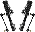 Detroit Axle - Rear Struts Sway Bars for 1997-2001  Camry 2.2L, 1999-2003 Solara Complete 2 Struts w/Coil Springs 2 Rear Sway Bar Links 1998 2000 Replacement Ready Struts Assembly