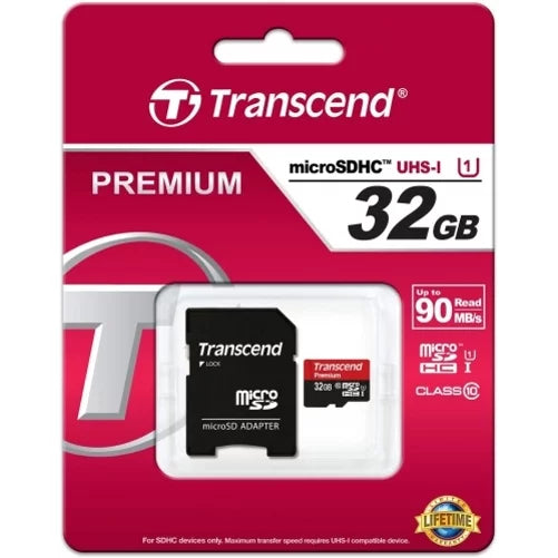 Transcend 32GB Memory Card for Moto G Stylus 5G (2022) Phone - High Speed MicroSD Class 10 MicroSDHC G6R matching With Motorola Moto G Stylus 5G (2022)