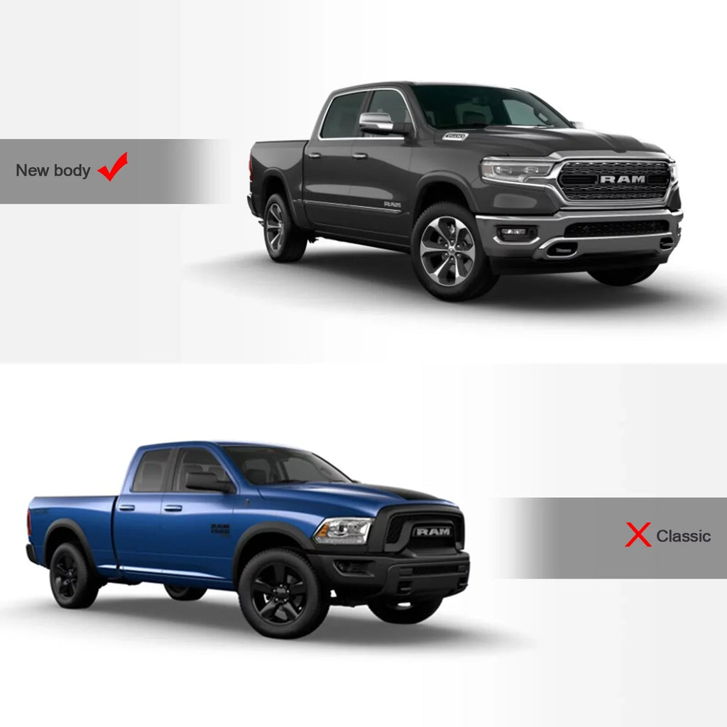 Stehlen 733469493334 Lock And Roll Up Tonneau shield - Black For Ram 1500 2019-2022 New Body Style 5.7 Feet ( 68.4" ) Short Bed
