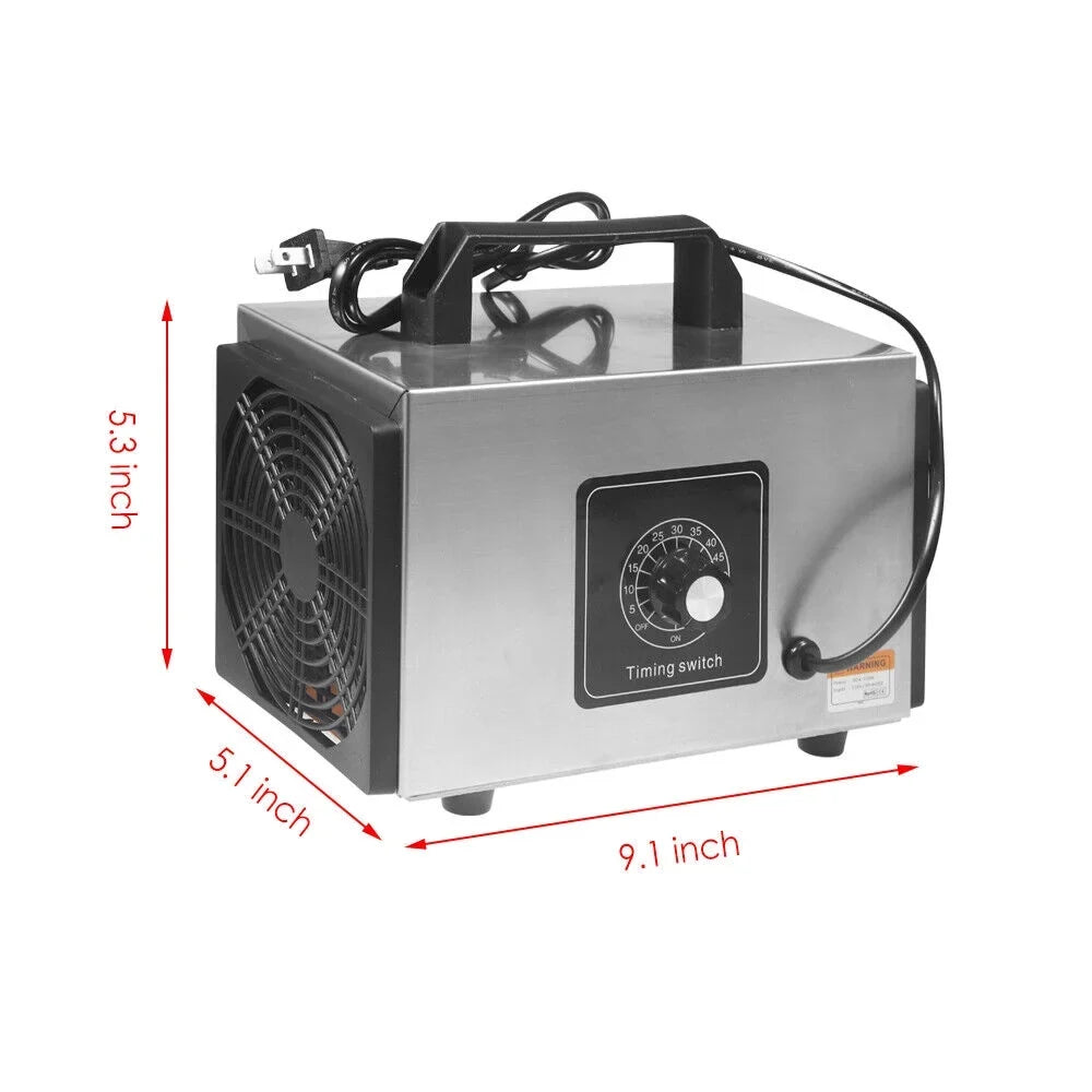 JahyShow Commercial Home Ozone Generator - 32,000 mg/h Ionizer for Fresh and Clean Air