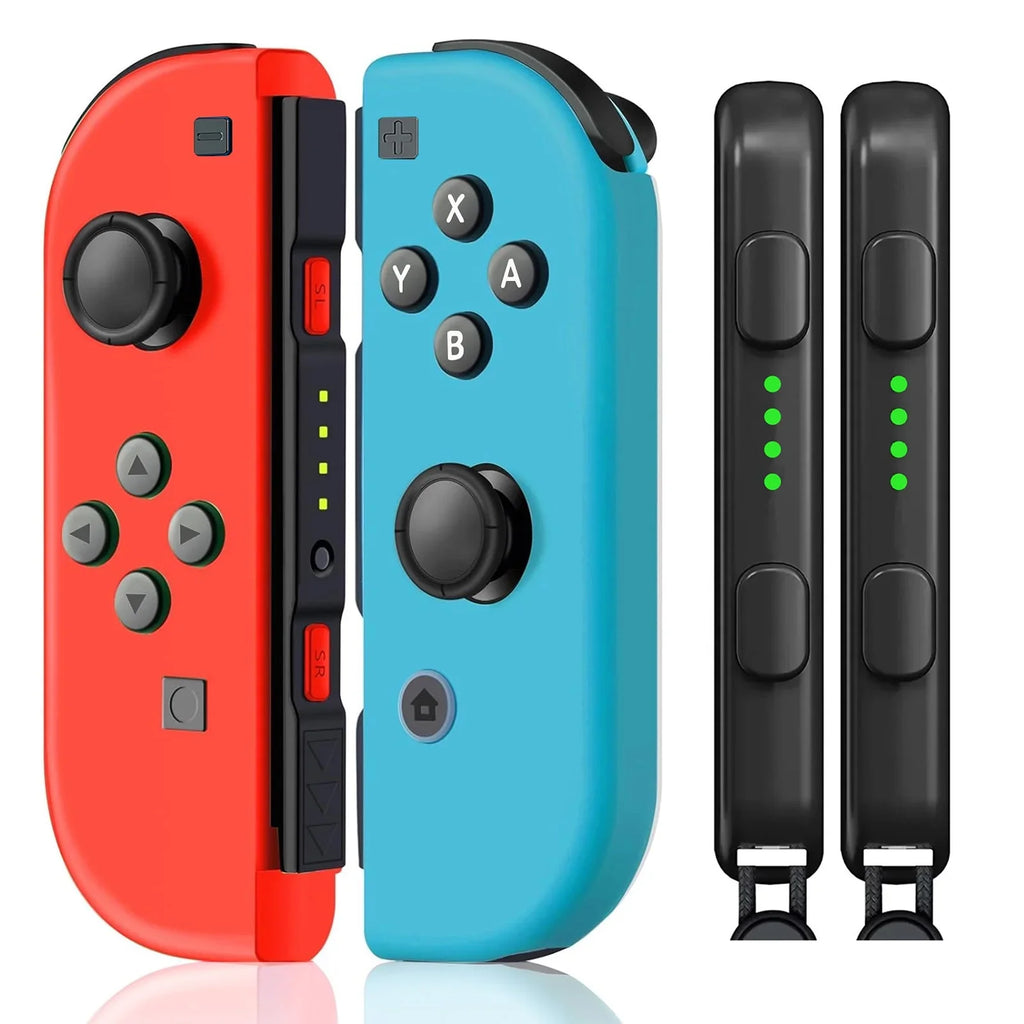 Bonadget Joypad for Nintendo Switch Controller, Wireless Joy-con Controller for Switch/Oled Joy-con Remote Controller with Wake-up Function Support Motion Control/Dual Vibration