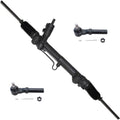 Detroit Axle - 3pc Rack and Pinion Kit for 1994-2004  Mustang, 1 Power Steering Rack and Pinion Assembly 2 Outer Tie Rods1995 1996 1997 1998 1999 2000 2001 2002 2003 Replacement