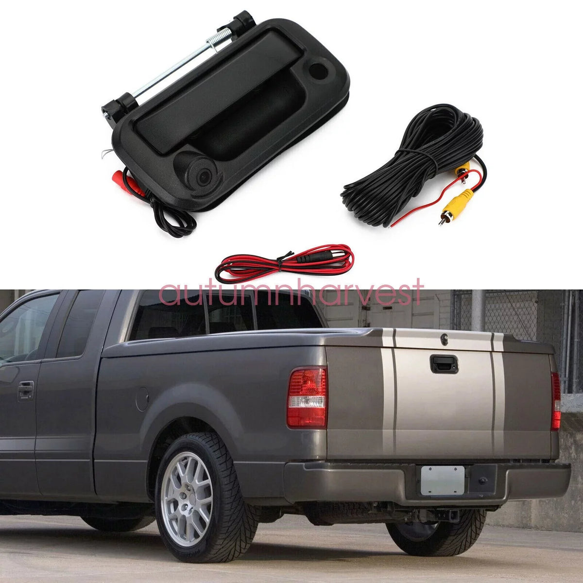 Tailgate Handle with Rear View Camera Backup Camera for  F150/F250/F350/F450