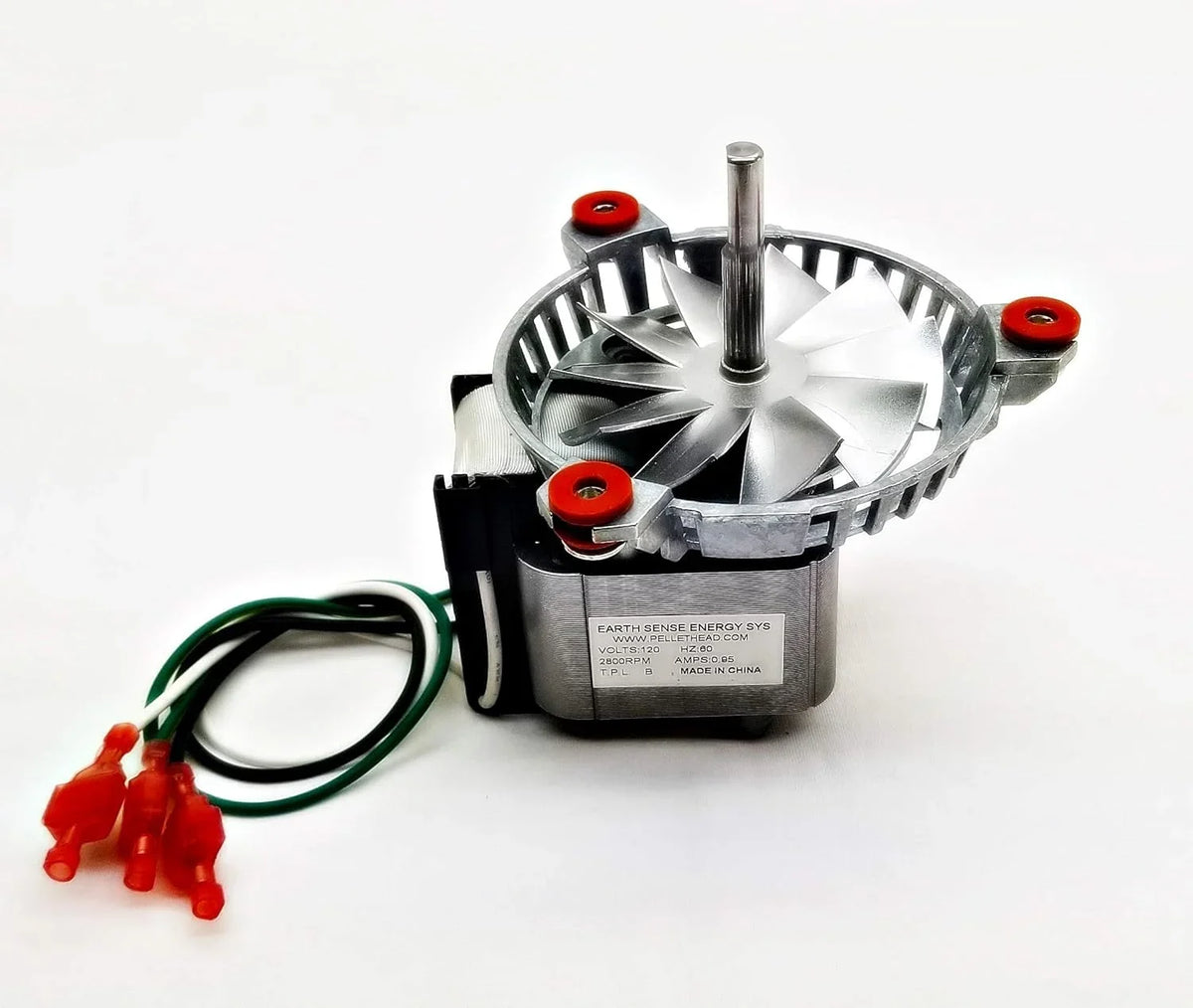 Harman 3-21-08639 Combustion Blower Exhaust Fan Motor Upgrade Fits Pellet Stoves P43 P61 P68 XXV Accentra 52I Advance P35I PC45 PF100 PF120 BA100 BH105 Replaces Part 3-21-08415