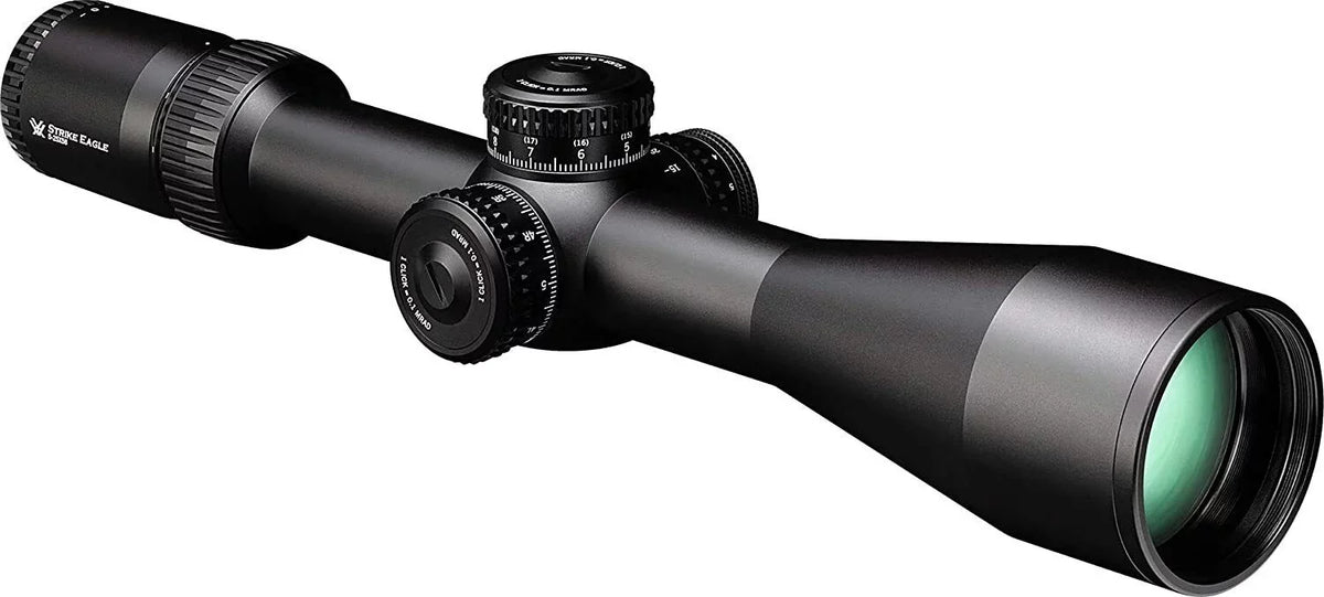 Vortex Optics Strike Eagle 5-25x 56 FFP EBR-7C (MRAD) Riflescope with Lens Cleaning Pen and Free Hat