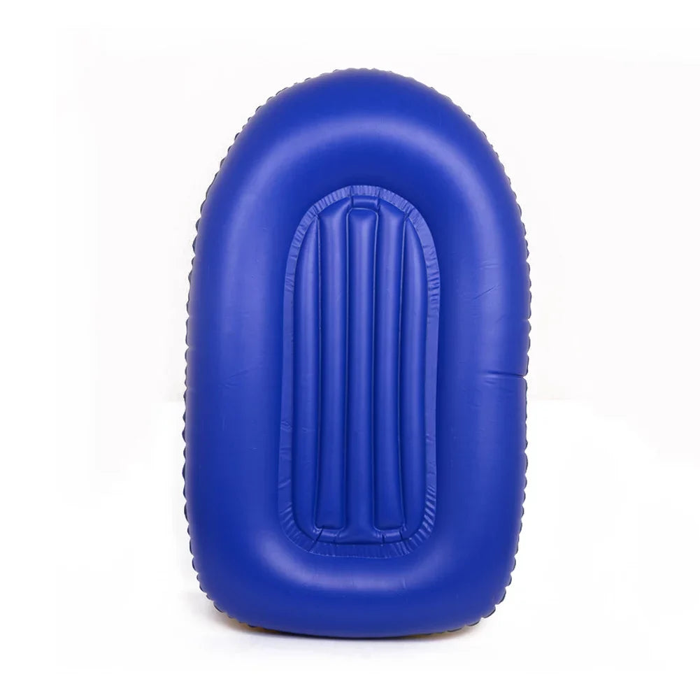 Eccomum 1-People PVC Inflatable ship liquid Sports Dinghy Fishing Rowing Raft Outdoor River Lake Kayak with 2 Paddle Oars