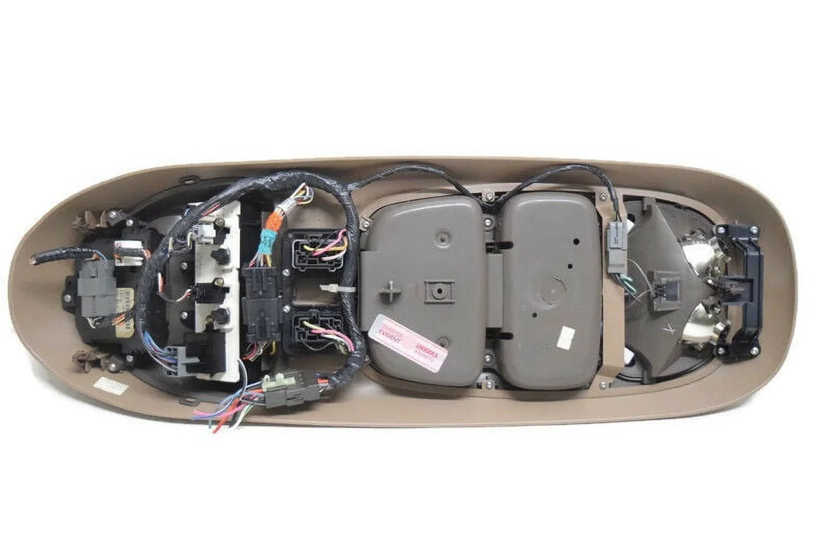 00 01 02 03 04 05  Excursion Overhead Console Climate Control Map Light