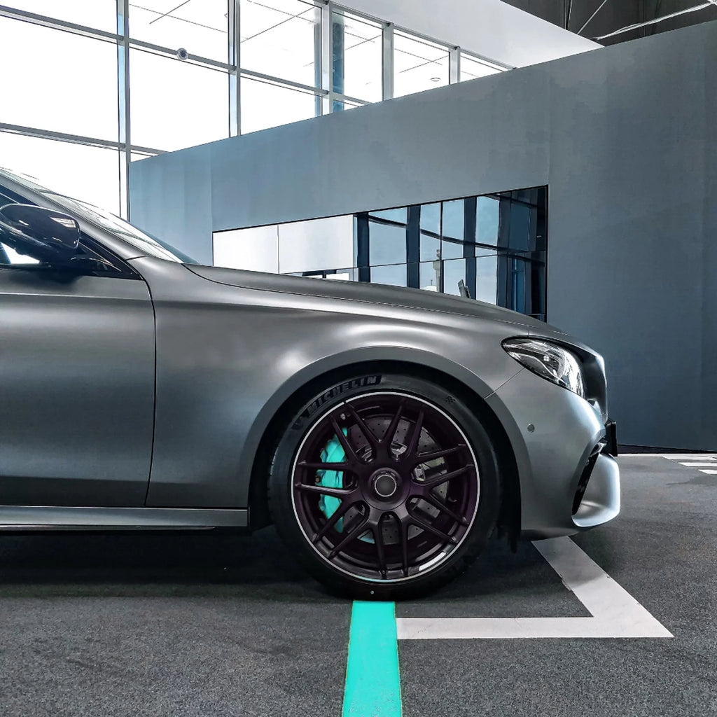 ERA Paints Teal Brake Caliper Paint Kit With Omni-Curing Catalyst - 2K Aerosol High Gloss Chemical immune and Extremely Durable Against Color Fade and Brake Fluid