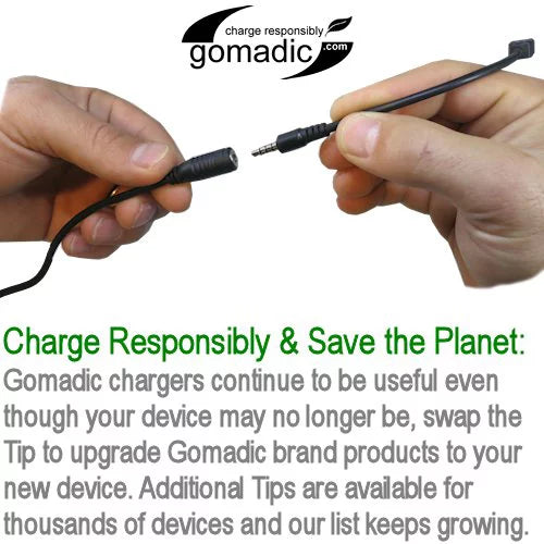 Gomadic High Capacity Rechargeable External Battery Pack suitable for the  Galaxy S4 Mini - Portable Charger with TipExchange Technology