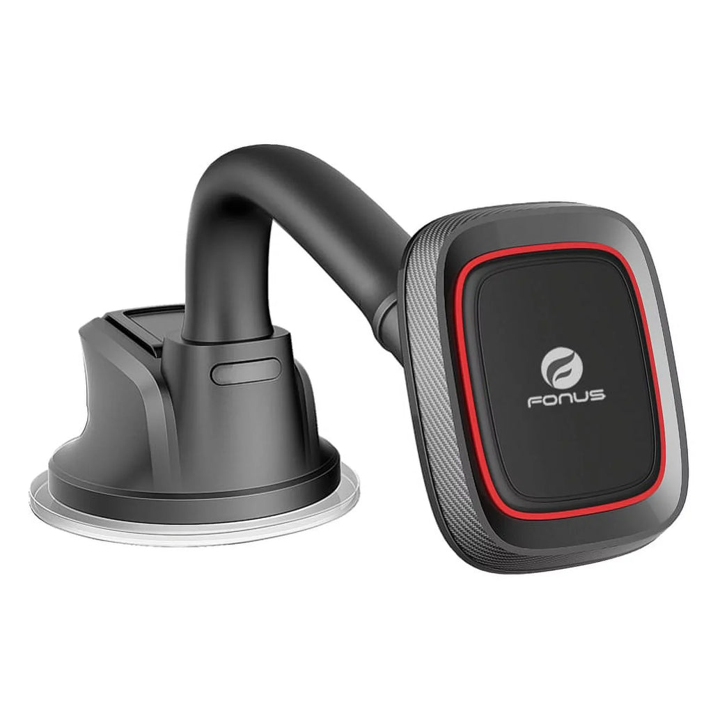 Holder Magnetic Car Mount Dash Windshield Gooseneck N7Q for Nubia Red Magic 3 / 3S - OnePlus 6, 6T, 7T, 7 Pro -  Phone 2 - RED Hydrogen One -  Galaxy Sky S9 Plus, S8 Plus S7
