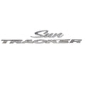 Sun Tracker Pontoon vessel Raised Decal 161758 | Chrome Logo Sticker