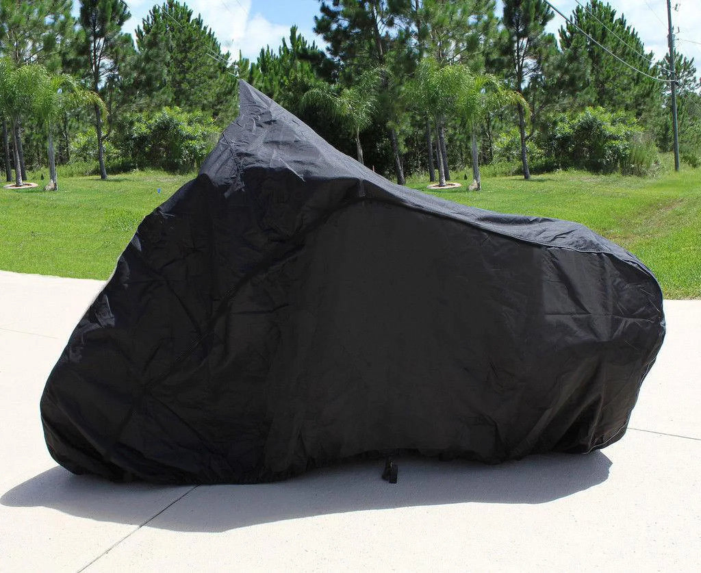 Breathable and Portable Vehicle Protection. STRONG UV PROTECTIVE CHOPPER BIKE TARP. SUPER HEAVY-DUTY BIKE MOTORCYCLE shield suitable for Suzuki GSX R1000