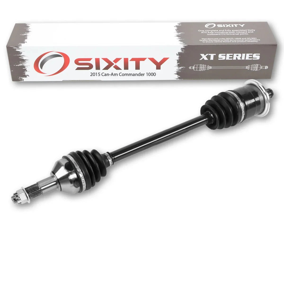 Sixity XT Rear Left Axle matching with Can-Am Commander 1000 2015 - STD DPS XT XT-P 4X4