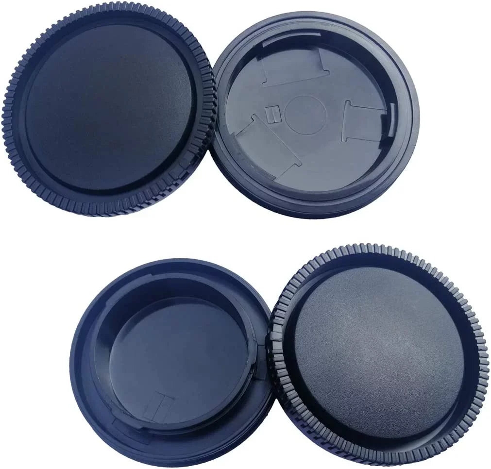 Rear Lens Caps & Camera Body Cap wrap Fit for  E-Mount NEX Cameras A7 IV A7R IV A7 II/III A7R III A9 A7 A7R A7S