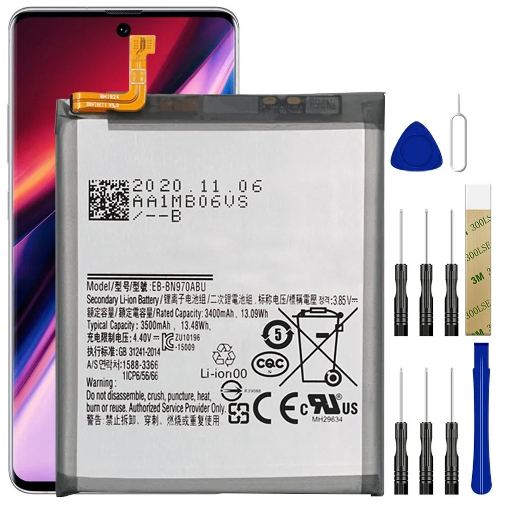 Replacement Battery EB-BN970ABU For  Galaxy Note10 SM-N970F/DS Tool
