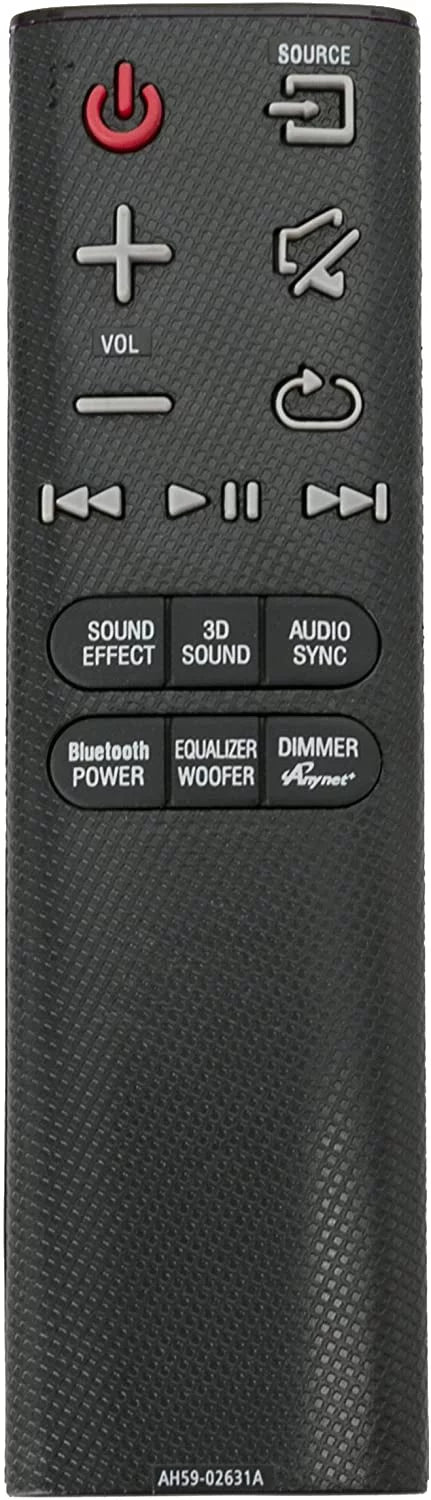 New AH59-02631A Replaced Remote fit for  HW-H450 HW-HM45 HW-HM45C Wireless Audio soundbar