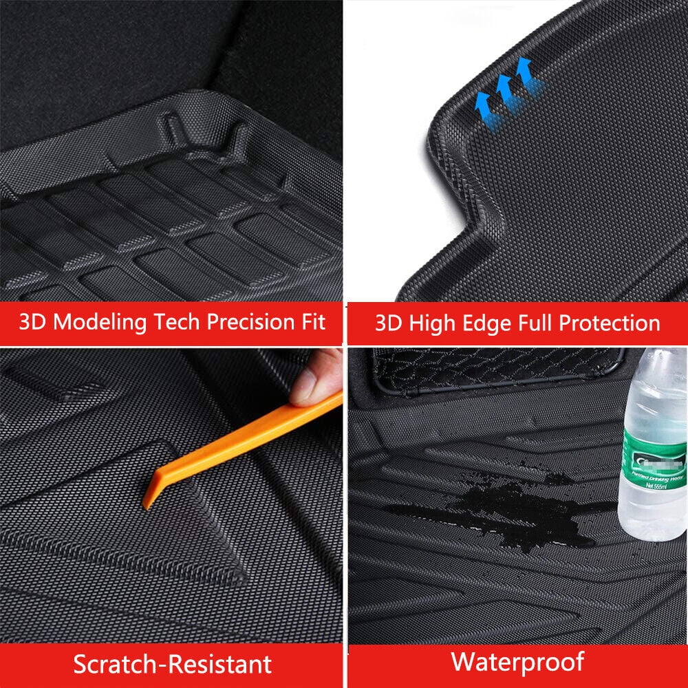 Cargo Mats Trunk Liner for  Highlander 2020-2023 Waterproof Custom Mat
