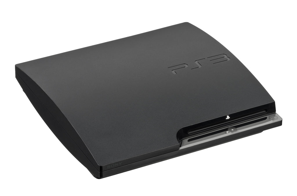 Restored  PlayStation 3 PS3 Slim 120GB Video Game Console Black Controller HDMI (Refurbished)