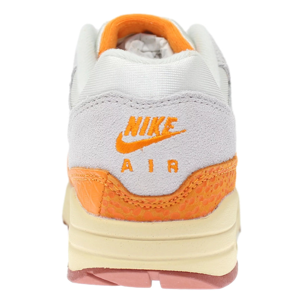 Air Max 1 Light Bone/Magma Orange DZ4709-001 Women's Size 9 Medium