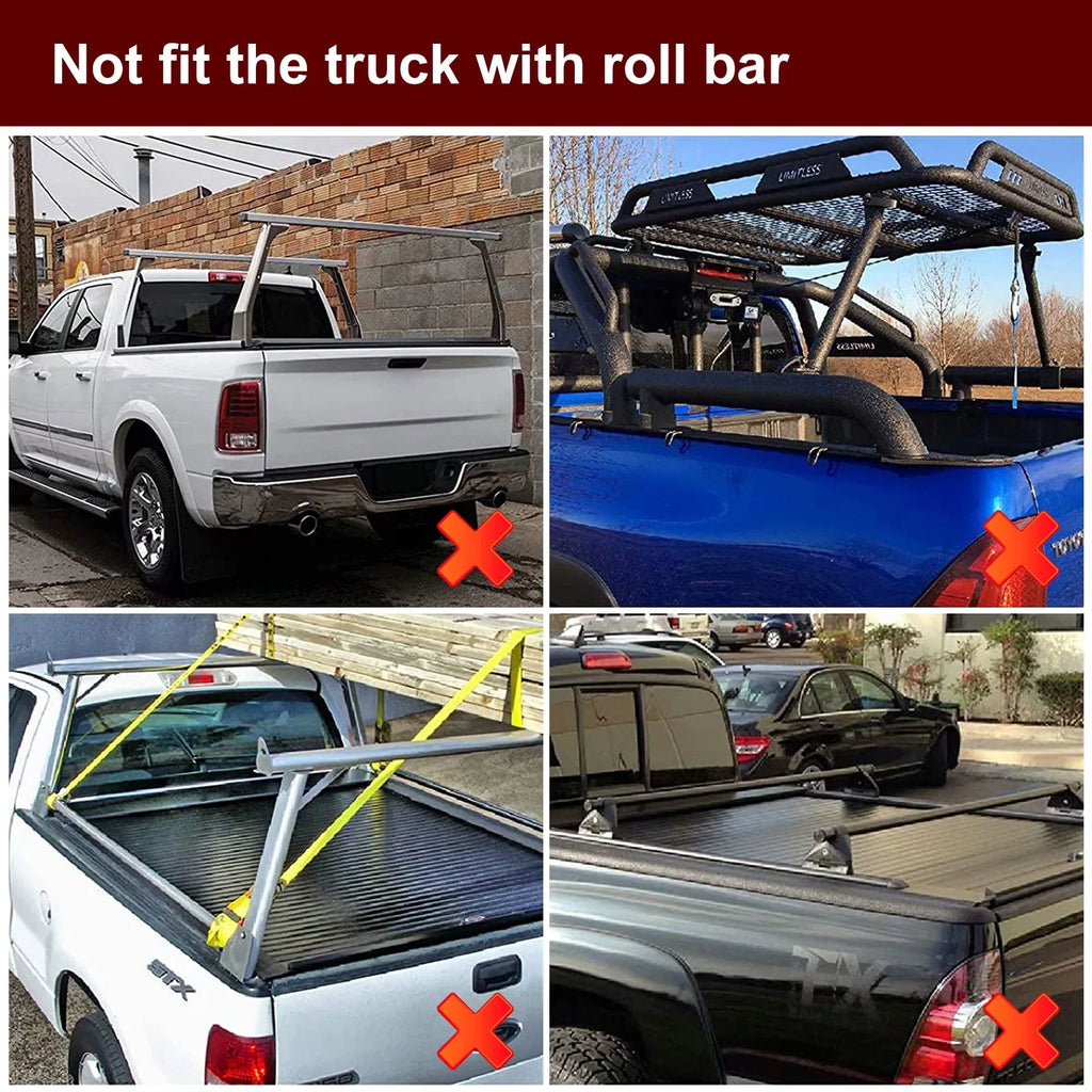 Kikito Professional FRP Hard Tri-Fold Truck Bed Tonneau protector for 2003-2024 Ram 1500 2500 3500 6.4ft (74.6in) Bed Without | Rambox & Deckrail System |