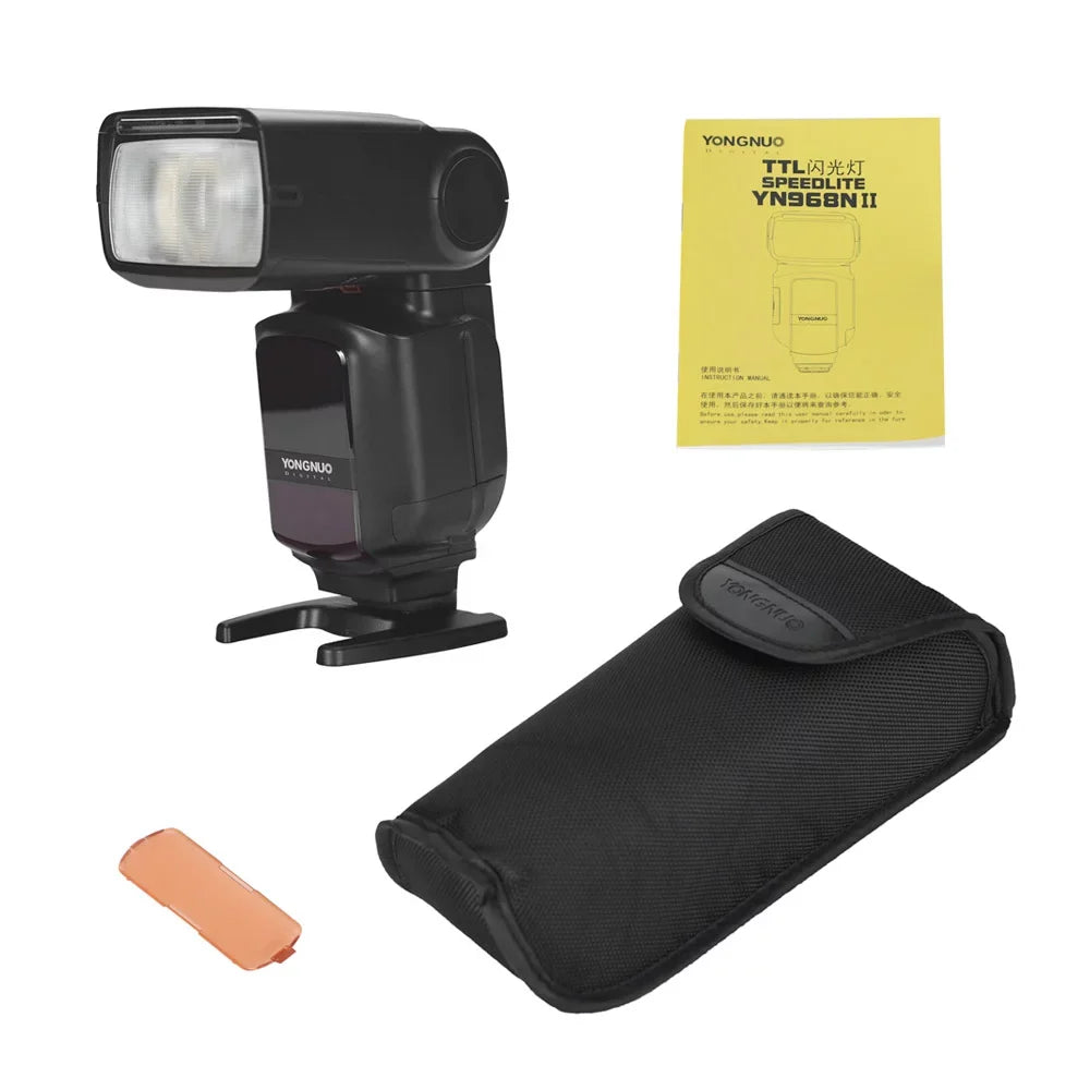 YONGNUO Camera Flash,Yn968n Ii 5600k Dslr Cameras Dslr Cameras suitable Yn968n Wireless Ttl Speedlite 1/8000s Speedlite 1/8000s Hss Built-in Led 5600k Cameras appropriate With matching With Yn622n