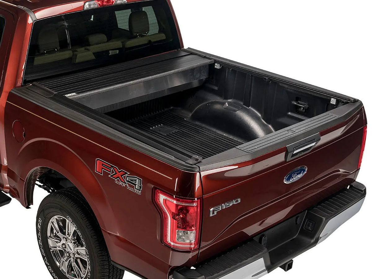Gator by RealTruck Recoil Retractable Truck Bed Tonneau wrap | G30373 | suitable with 2015 - 2020  F-150 5' 7" Bed (67.1")