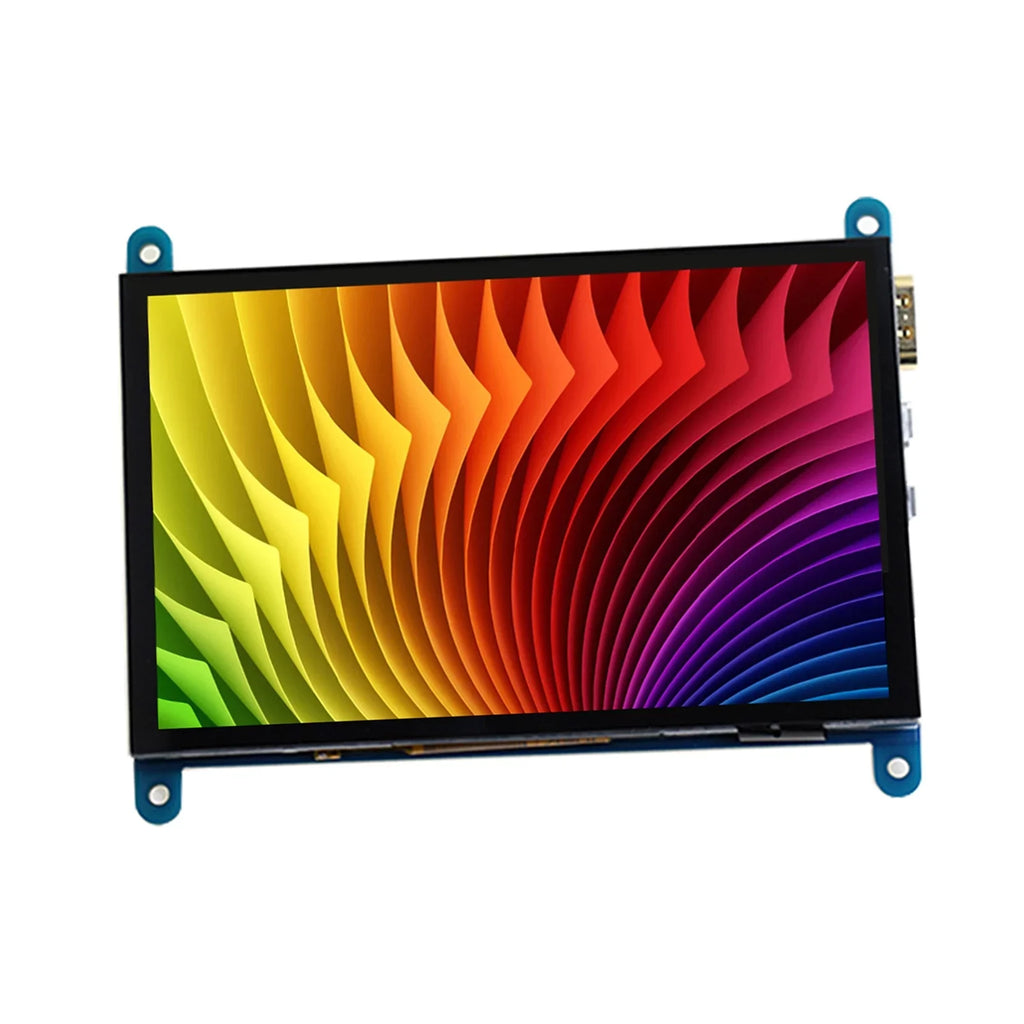 moobody 5 Inch  Capacitive Touchscreen Display 800*480 Resolution Small Portable  with USB  Interface suitable with Raspberry Pi Tool