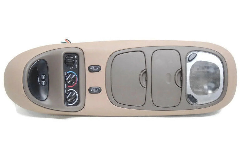 00 01 02 03 04 05  Excursion Overhead Console Climate Control Map Light