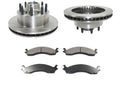 Front Ceramic Brake Pad and Rotor Kit - suitable with 1999 - 2007  E350 Super Duty 2000 2001 2002 2003 2004 2005 2006
