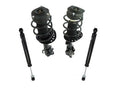 Front and Rear Shock Strut and Coil Spring Kit - 4 Piece - suitable with 2013 - 2018 Nissan Sentra 1.8L 4-Cylinder 2014 2015 2016 2017