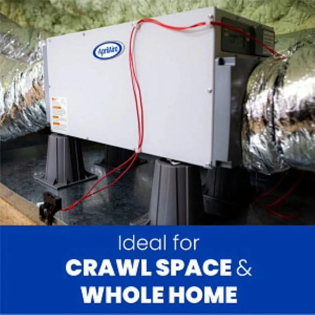 FT.. AprilAire E100 Dehumidifier Pro Kit - Whole House Dehumidifier - 100 Pint AprilAire Dehumidifier Up To 5,500 SQ