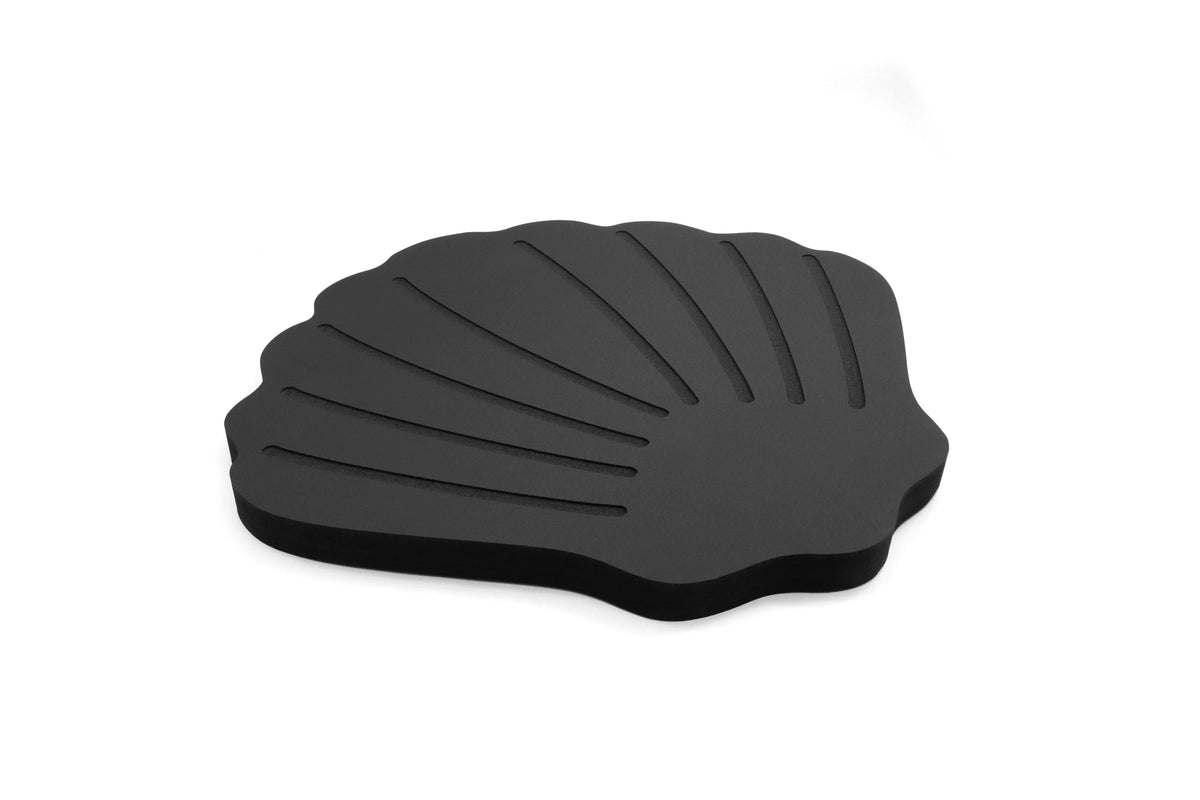 Polar Whale Floating Scallop Shell Lounger Platform Raft Tray for Pool or Beach Party Float Lounge Durable Foam 36 inches Extra Large UV immune