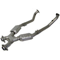 BBK 96-98 Mustang 4.6 GT High Flow X Pipe With Catalytic Converters - 2-1/2 Fits select: 1996-1998  MUSTANG