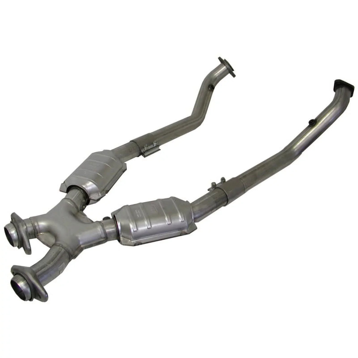 BBK 96-98 Mustang 4.6 GT High Flow X Pipe With Catalytic Converters - 2-1/2 Fits select: 1996-1998  MUSTANG