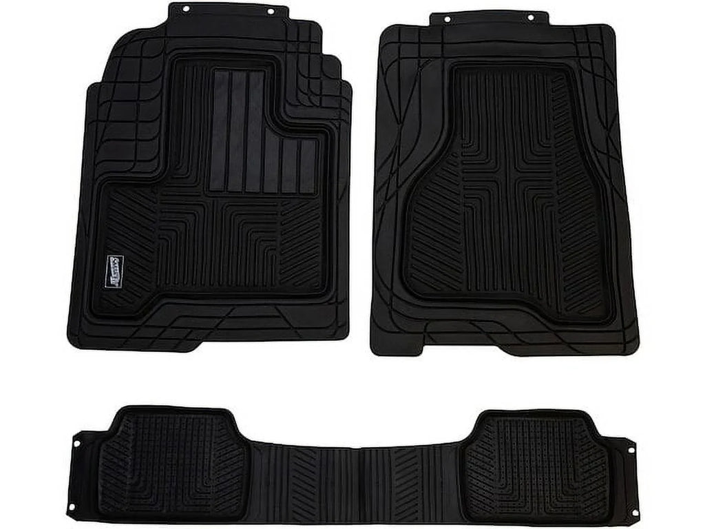 Floor Mat Set 3 Piece - suitable with 2009 - 2018 Dodge Journey 2010 2011 2012 2013 2014 2015 2016 2017